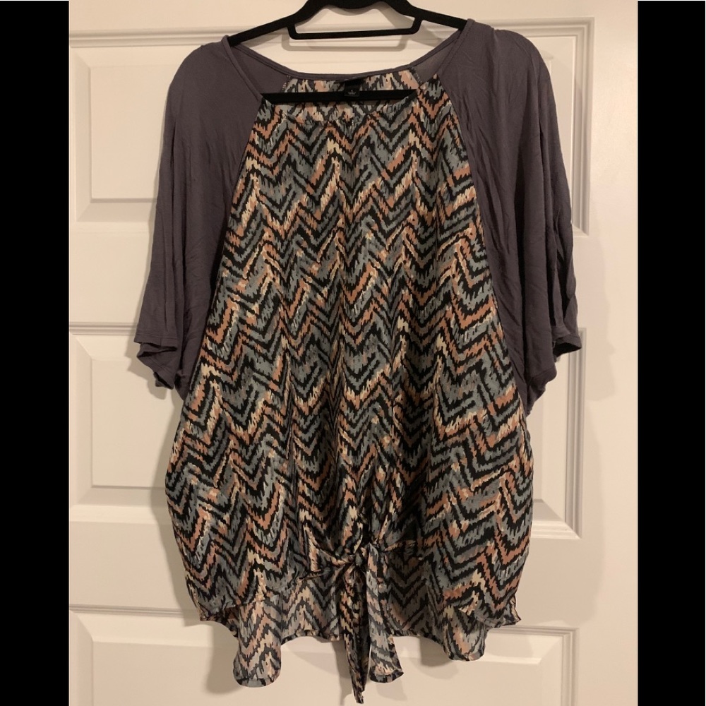 Mixed material top